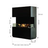 Le Feu Free Standing Portable Firebox | Bio-ethanol Haard | Model 2025