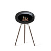 Le Feu Black Ground Wood High | Bio-ethanol Haard | Model 2025