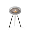 Le Feu Nickel Ground Wood High | Bio-ethanol Haard | Model 2025