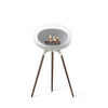 Le Feu White Ground Wood High | Bio-ethanol Haard | Model 2025