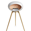 Le Feu White Ground Wood High | Bio-ethanol Haard | Model 2025