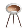 Le Feu White Ground Wood Low | Bio-ethanol Haard | Model 2025