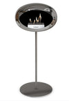 Le Feu Chromed Silver Ground Steel High | Bio-ethanol Haard | Model 2025
