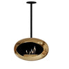 Le Feu Chromed Rose Gold Sky | Bio-ethanol Haard Hangend | Model 2025