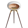 Le Feu White Ground Wood High | Bio-ethanol Haard | Model 2025