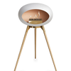 Le Feu White Ground Wood High | Bio-ethanol Haard | Model 2025