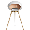 Le Feu White Ground Wood High | Bio-ethanol Haard | Model 2025