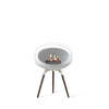 Le Feu White Ground Wood Low | Bio-ethanol Haard | Model 2025